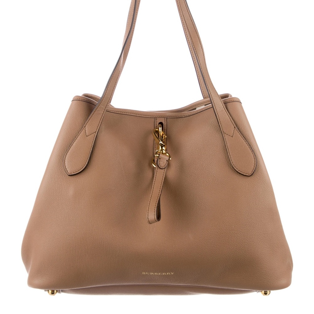 Burberry DERBY LEATHER MEDIUM HONEYBROOK TOTE - Picture 1 of 16